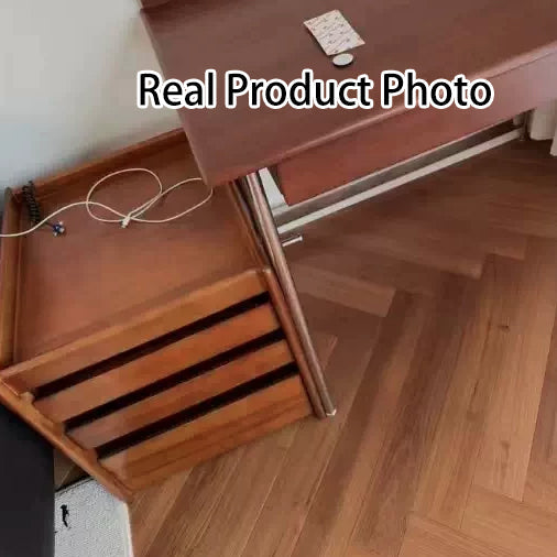 Nordic Pine Wood 3-Drawer Storage Cabinet