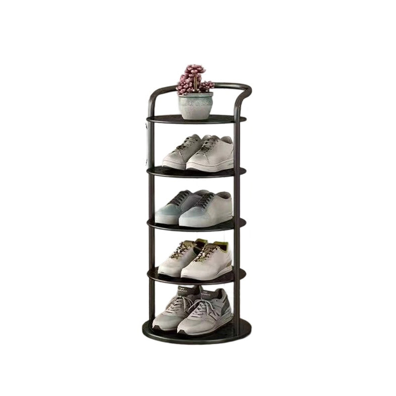 Round Iron Shoe Rack 5-8 Tier