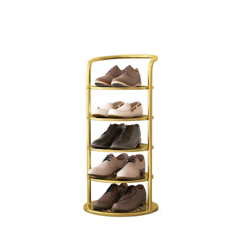 Round Iron Shoe Rack 5-8 Tier