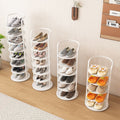 Round Iron Shoe Rack 5-8 Tier