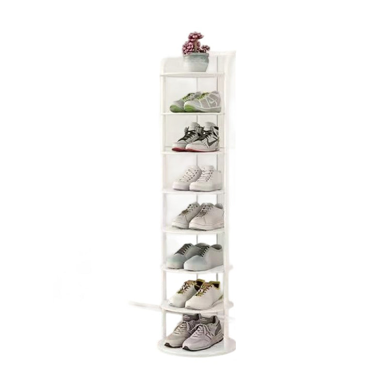 Round Iron Shoe Rack 5-8 Tier