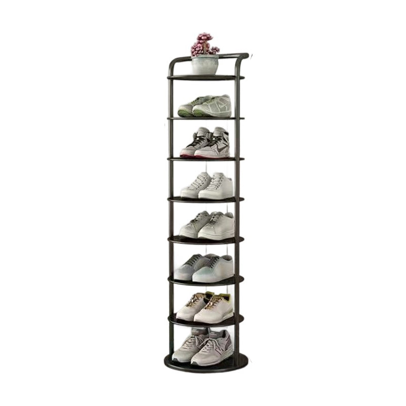 Round Iron Shoe Rack 5-8 Tier