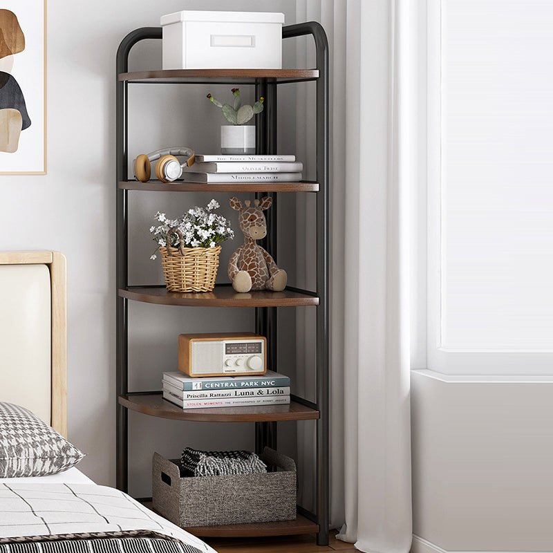 Fan-Shaped Corner Shelf