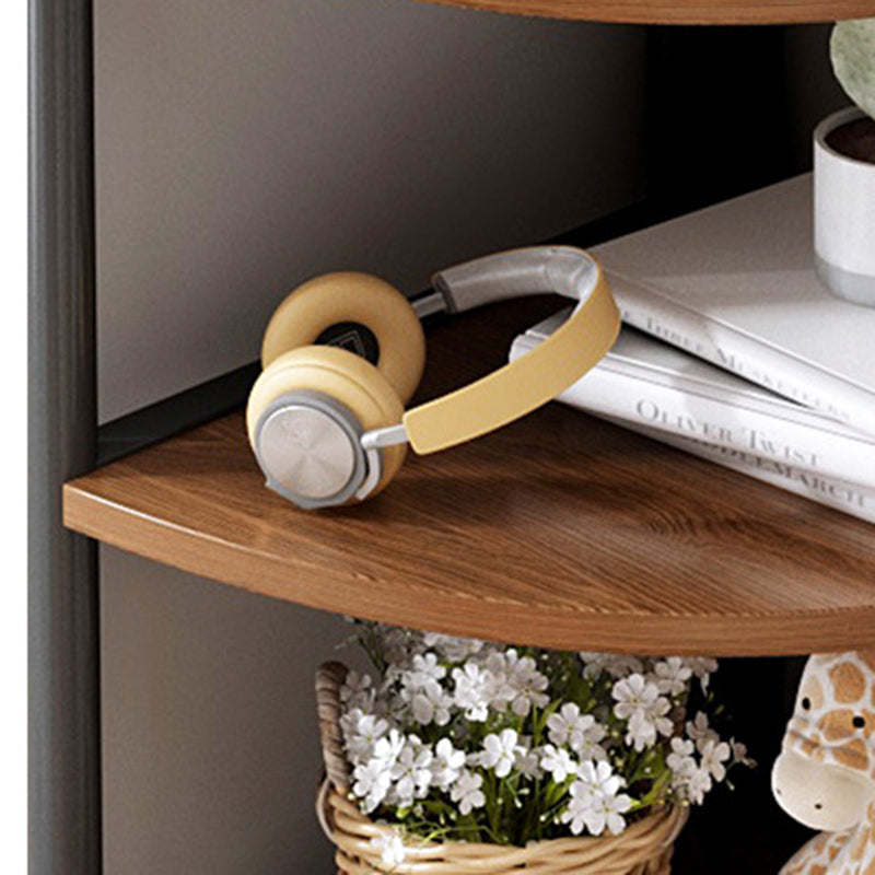Fan-Shaped Corner Shelf