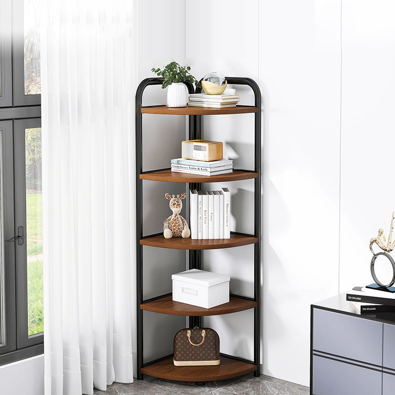 Fan-Shaped Corner Shelf
