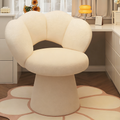 Nordic Lambswool Petal Vanity Stool