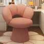 Nordic Lambswool Petal Vanity Stool