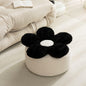 Nordic Teddy Fleece Petal Low Stool
