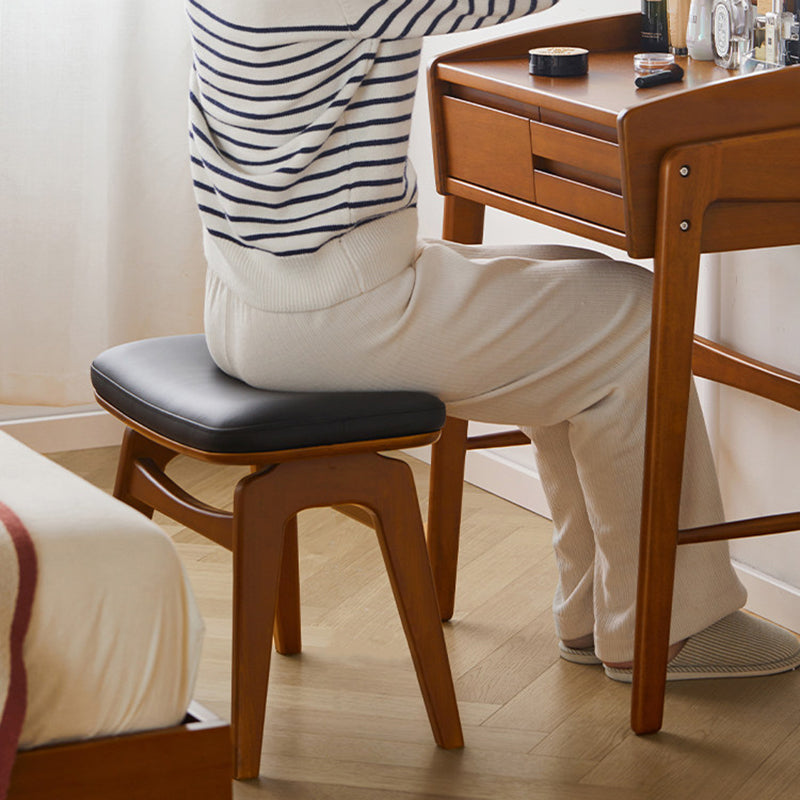 Modern Backless Vanity Stool