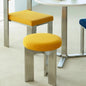 Industrial Cotton Linen Dining Chair