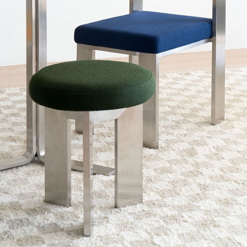 Industrial Cotton Linen Dining Chair