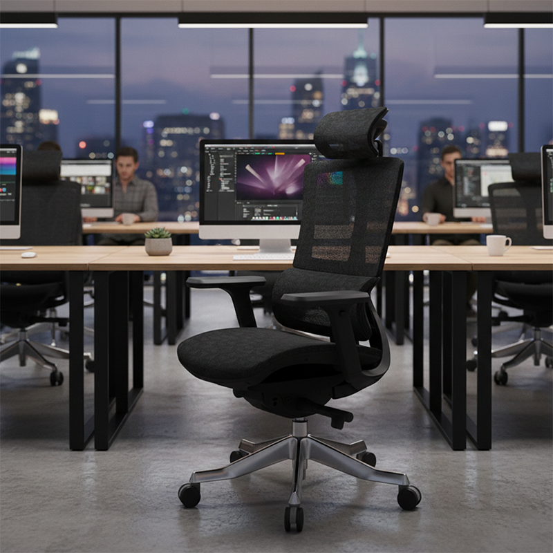 High Back Mesh Executive Office Chair, 3D Arms