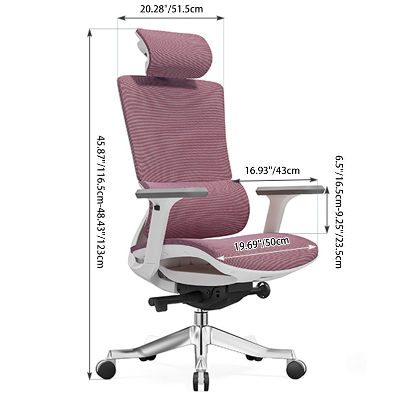 Ergonomic Mesh Office Chair, Adjustable Headrest