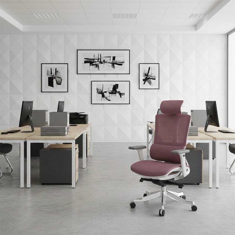 Ergonomic Mesh Office Chair, Adjustable Headrest