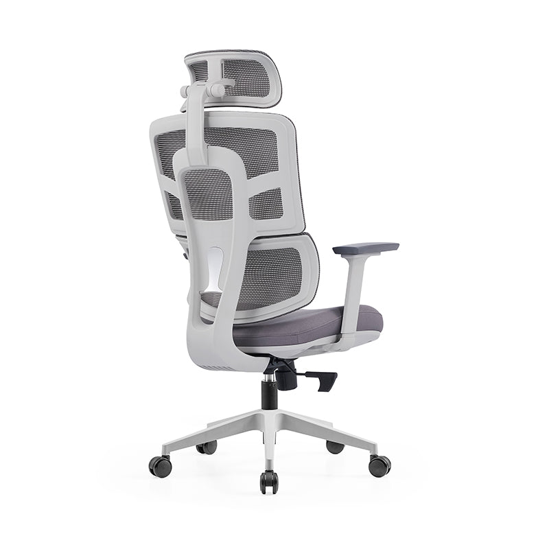 Grey Ergonomic Mesh Office Chair