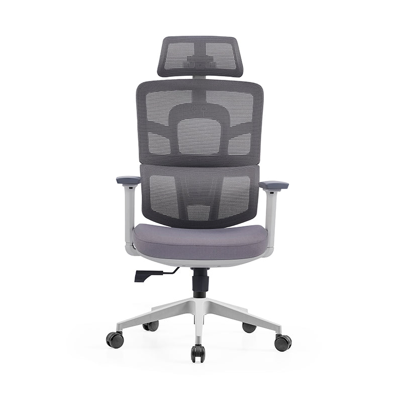 Grey Ergonomic Mesh Office Chair