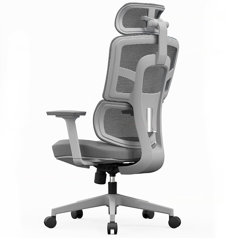 Grey Ergonomic Mesh Office Chair