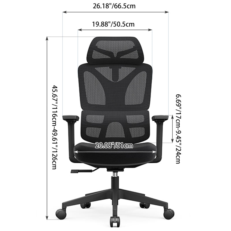 Heavy Duty Ergonomic Mesh Office Chair