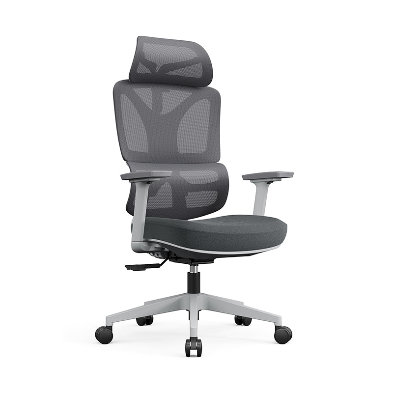 Grey Ergonomic Mesh Office Chair