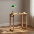 Red Oak Foldable Desk