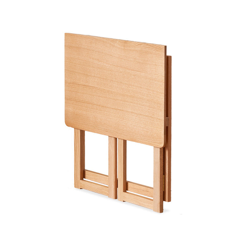 Red Oak Foldable Desk