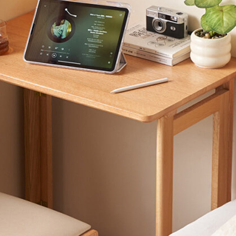 Red Oak Foldable Desk