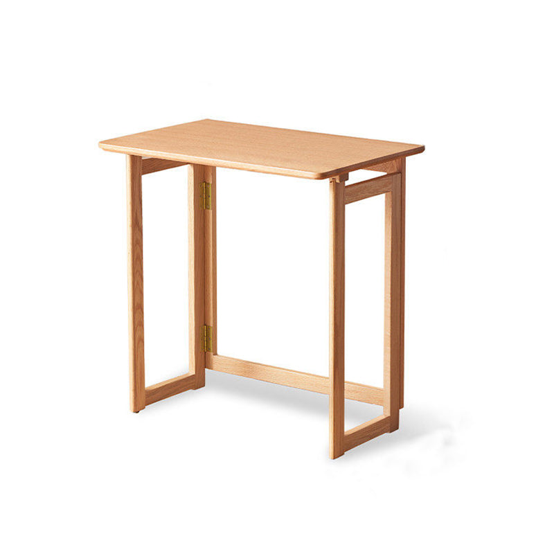 Red Oak Foldable Desk