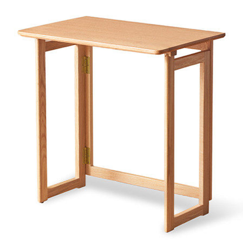 Red Oak Foldable Desk