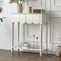 Mid-Century Wood Console Table