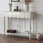 Mid-Century Wood Console Table