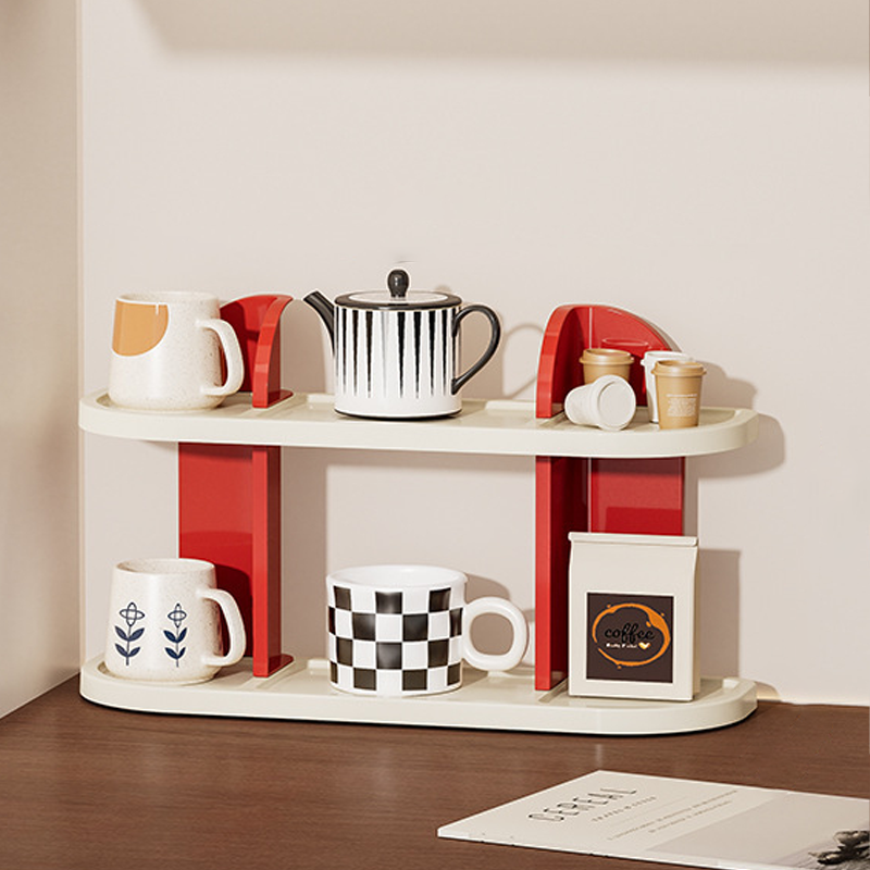 Nordic ABS Cup Storage Shelf 2-3 Tier