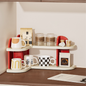 Nordic ABS Cup Storage Shelf 2-3 Tier