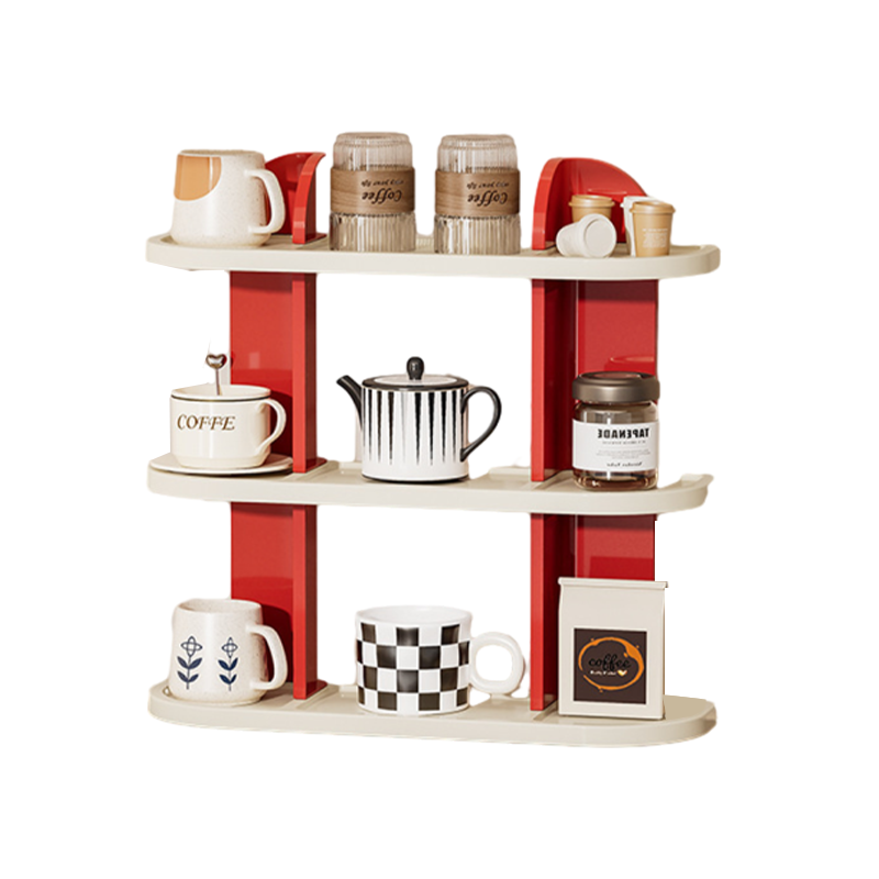 Nordic ABS Cup Storage Shelf 2-3 Tier