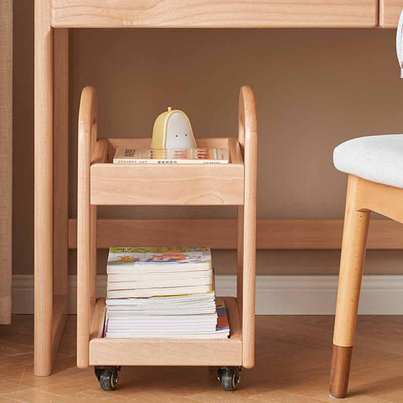2-Tier Movable Storage Shelf