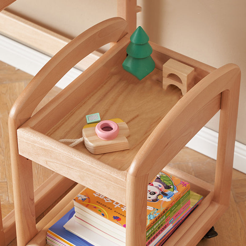 2-Tier Movable Storage Shelf