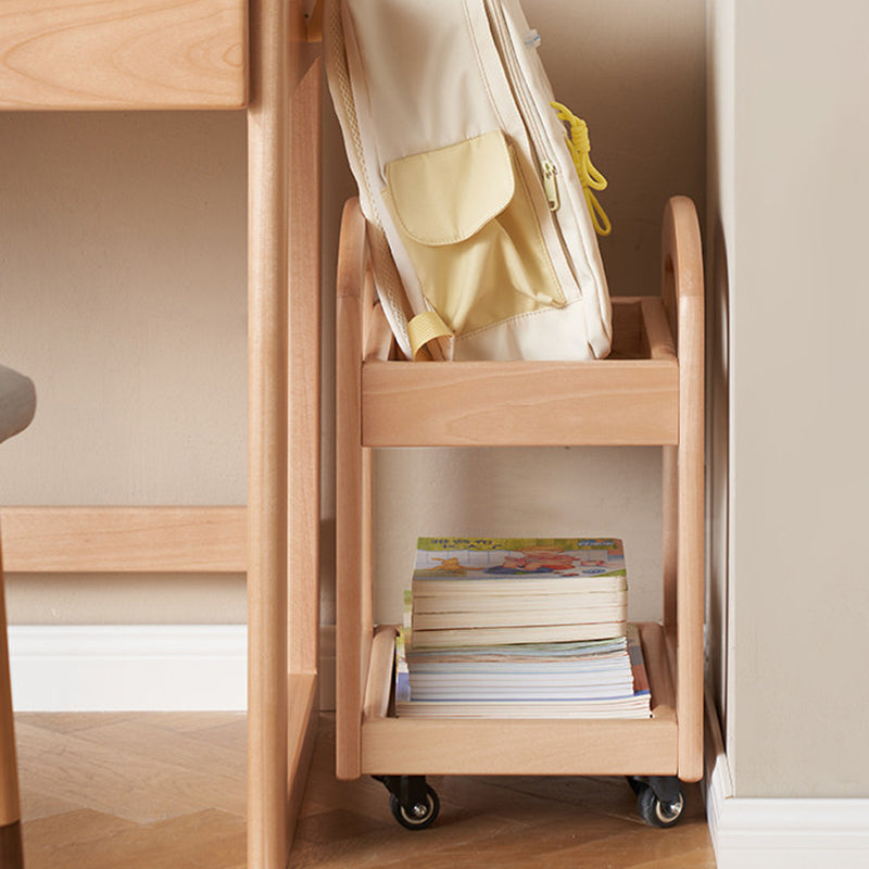 2-Tier Movable Storage Shelf