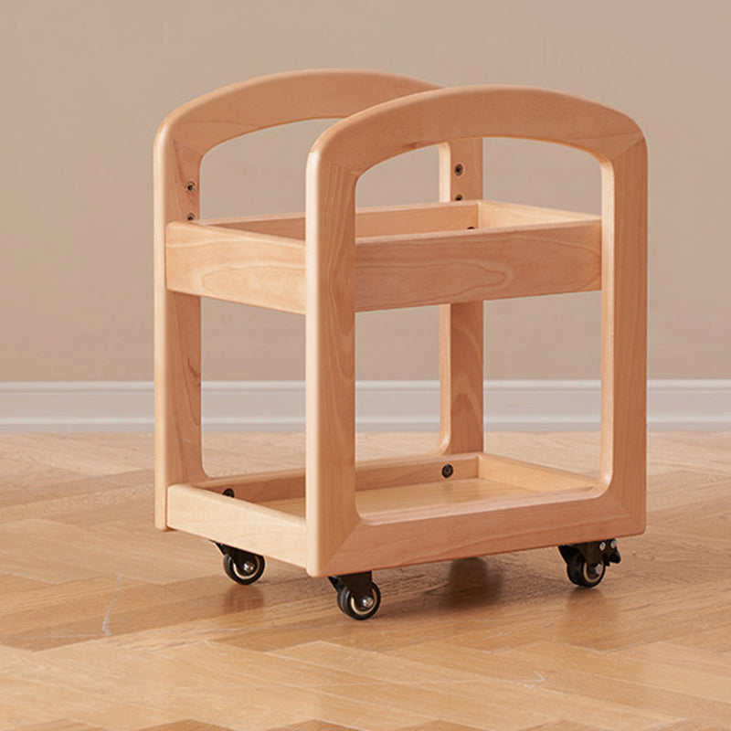 2-Tier Movable Storage Shelf