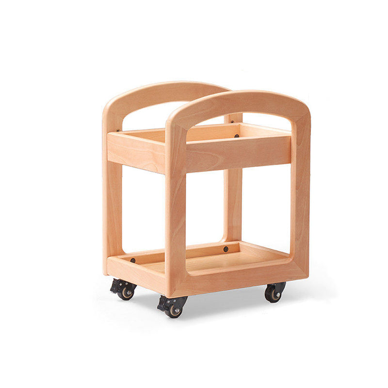 2-Tier Movable Storage Shelf