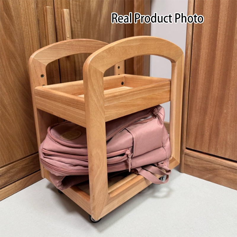 2-Tier Movable Storage Shelf