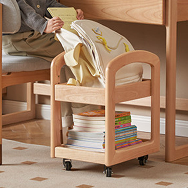 2-Tier Movable Storage Shelf