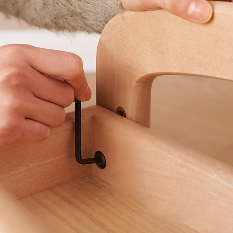 2-Tier Movable Storage Shelf