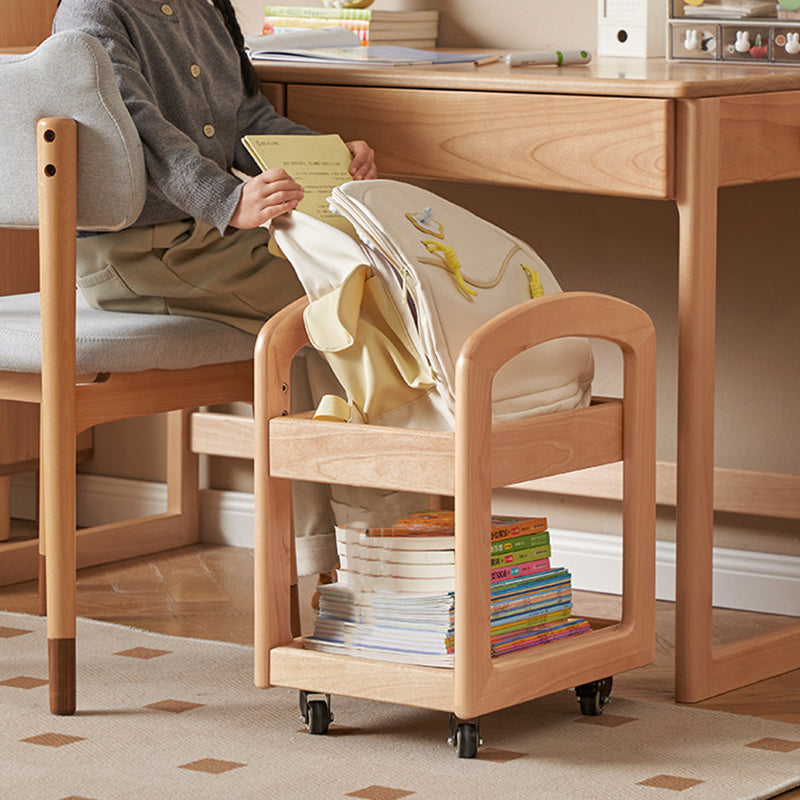 2-Tier Movable Storage Shelf
