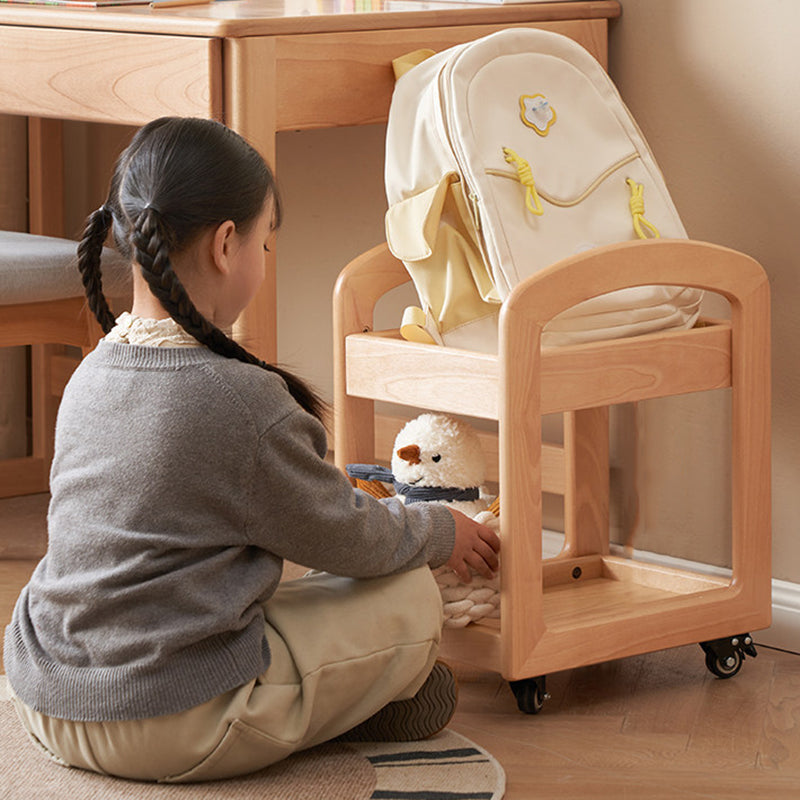 2-Tier Movable Storage Shelf