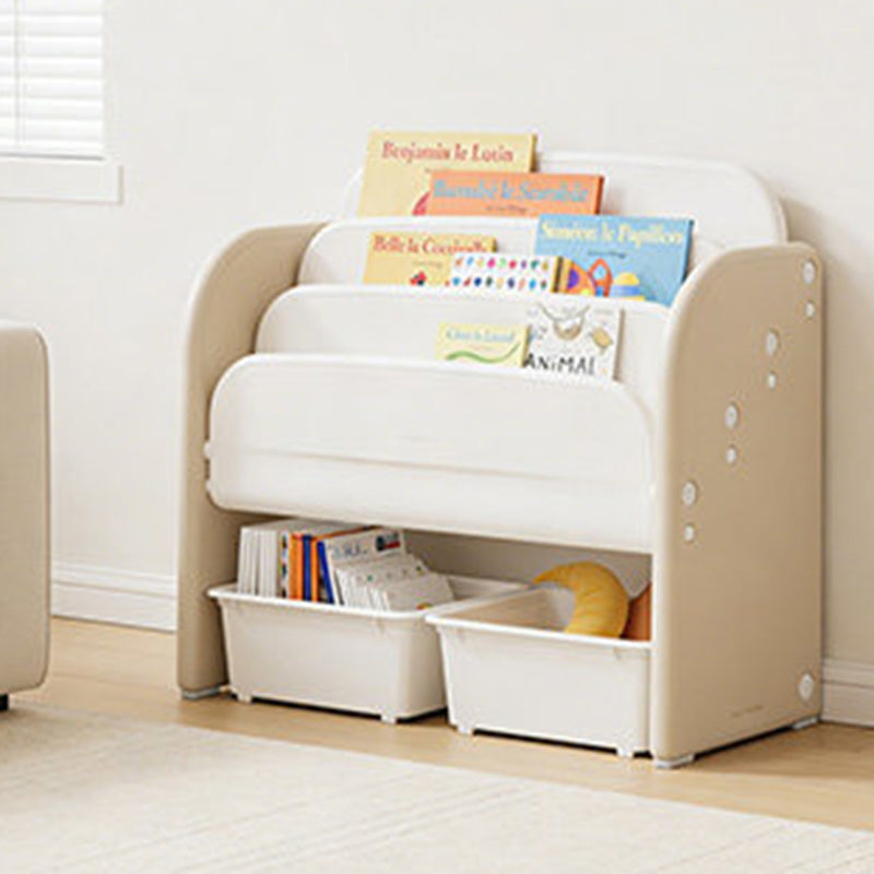 Kids Bookshelf with Storage Bins