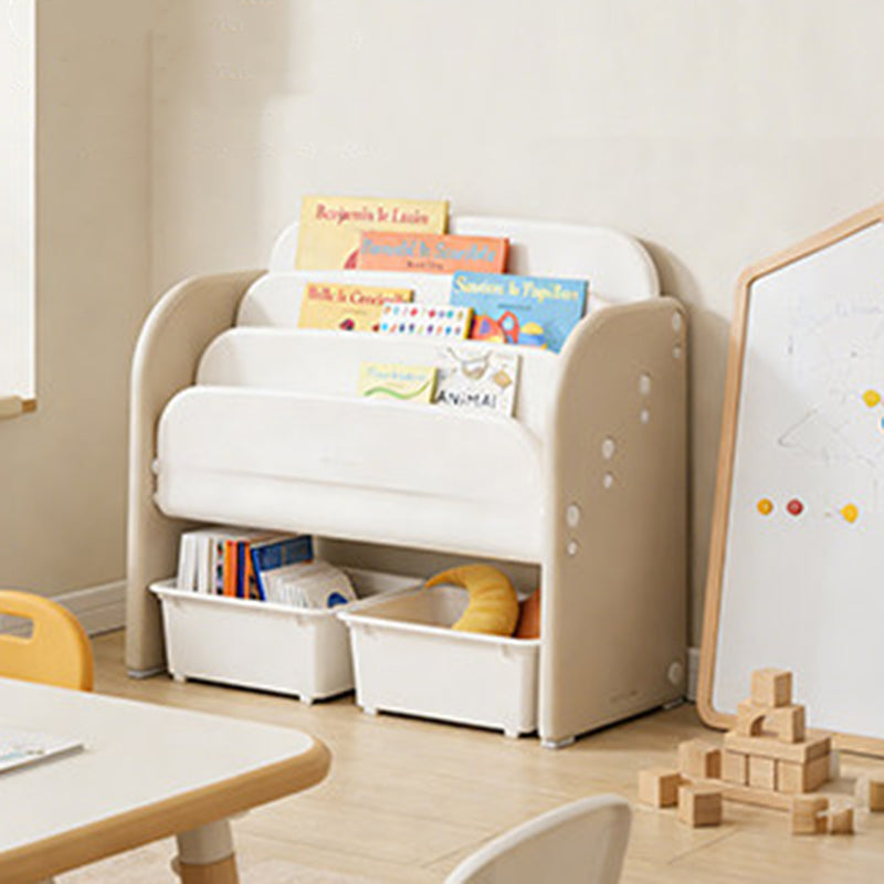 Kids Bookshelf with Storage Bins
