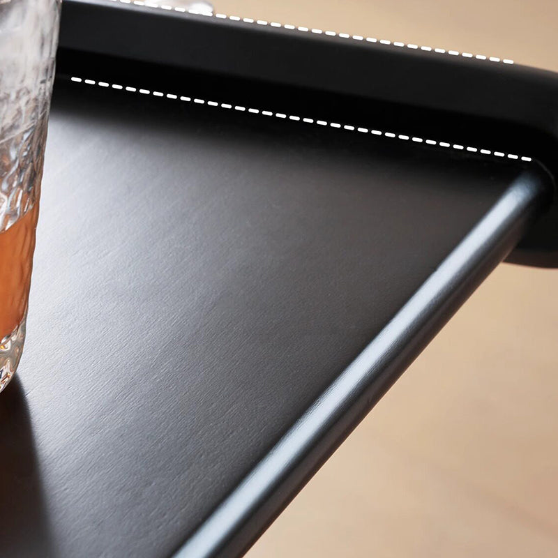 Industrial Rubberwood Movable Side Table