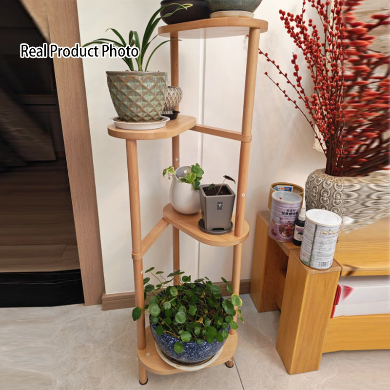 Japanese Beech Wood Flower Display Rack