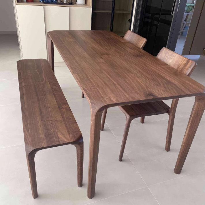 Chinese Walnut Dining Table