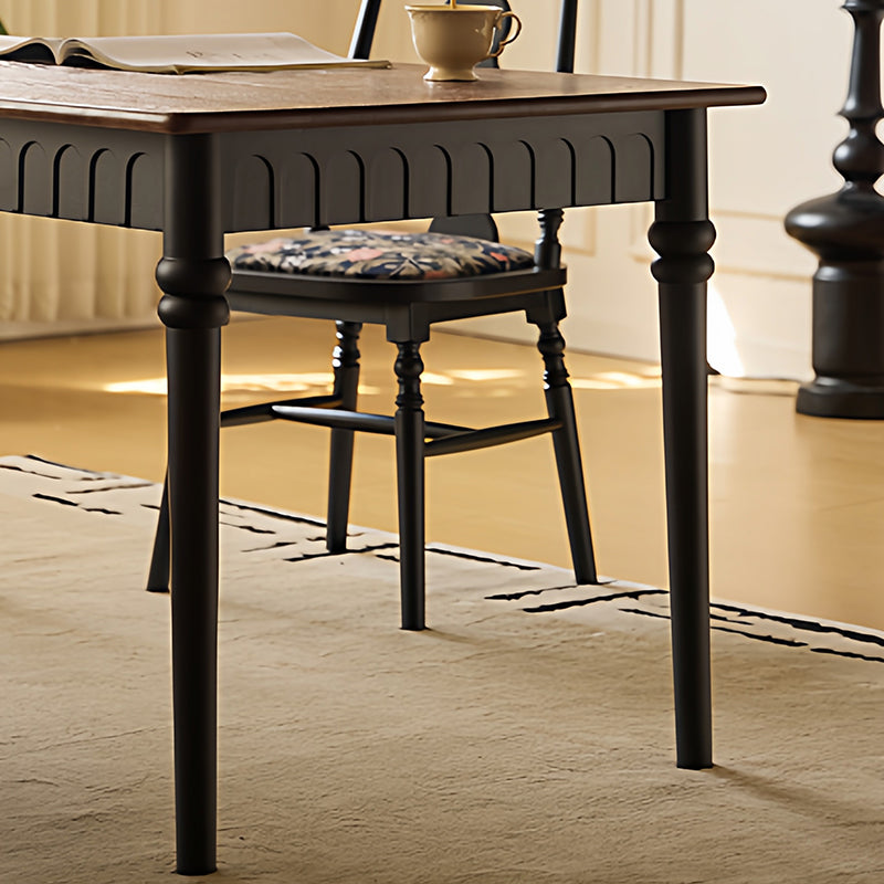 French Rubberwood Dining Table