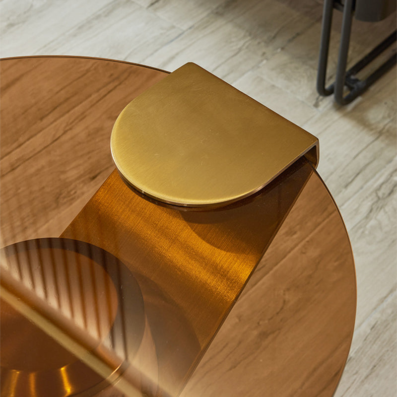 Conical Glass Coffee Table